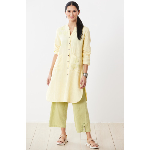 Champa Tunic - Lime soda