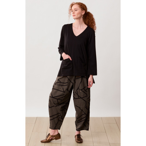 Field Pull-On Lantern-Leg Pant - Dark olive